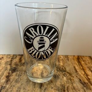 Carolina Blonde brewery glass 16 ounce